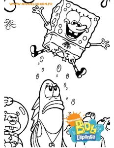 Jeux De Coloriage De Spongebob Coloriage Bob L Eponge Coloriages Coloriage   Imprimer Gratuit