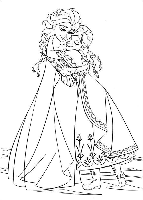 Jeux De Coloriage La Reine Des Neiges En Ligne Coloriage Dessins Dessins   Imprimer Et La Couleur En Ligne Frozen