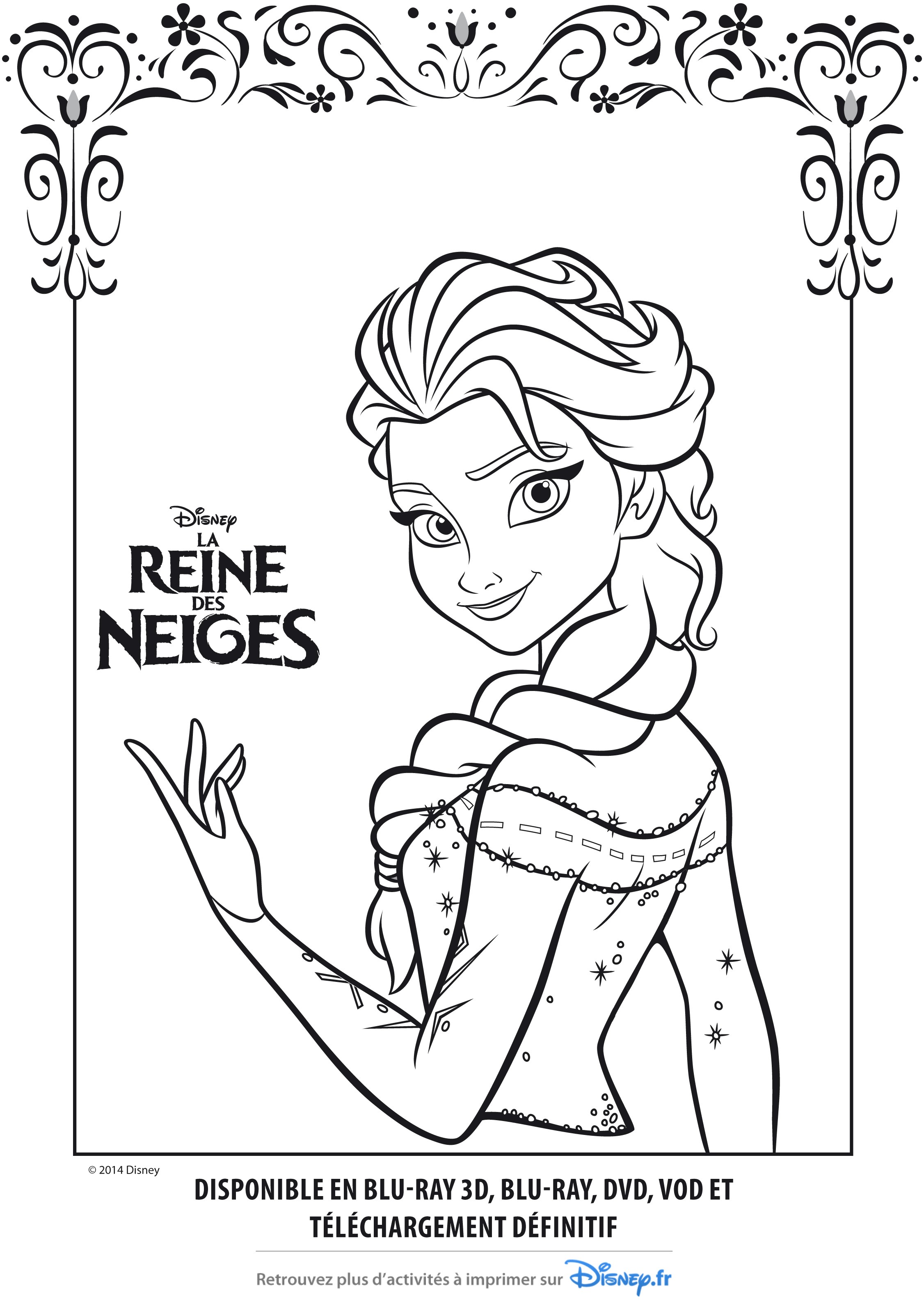 Jeux De Coloriage La Reine Des Neiges En Ligne Dessin A Colorier Reine Des Neiges Gratuit Fantastique Image Nos