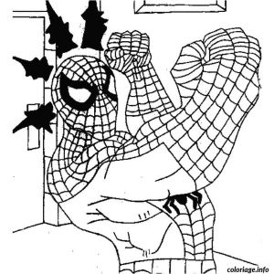 Jeux De Coloriage Spiderman Gratuit En Ligne Coloriage Spiderman Moto Dessin