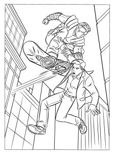 Jeux De Coloriage Spiderman Gratuit En Ligne Dessin A Colorier Spiderman Gratuit Fantaisie Portrait Dessins De