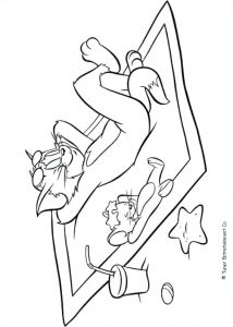 Jeux De Coloriage tom Et Jerry Coloriage A Imprimer Spirit Jette L In N Dans L Eau Gratuit Et