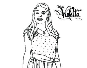 Les Coloriage De Violetta Coloriage Violetta Disney A Imprimer Coloriage De Violetta Et Leon A