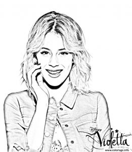 Les Coloriage De Violetta Coloriage Violetta Saison 3 Dessin