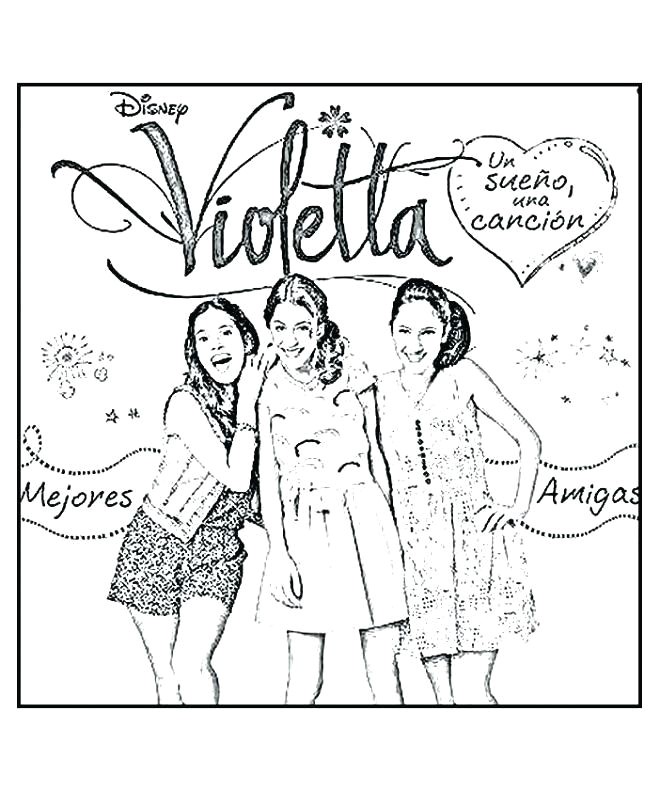 Les Coloriages De Violetta Coloriage Violetta 14 Dessin Gratuit A Imprimer Autres Coloriages De