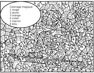 Livre Coloriage Magique Maternelle De 30 Dessins De Coloriage Magique No L Imprimer Livre De