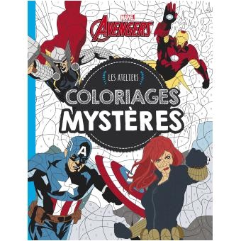 Livre Coloriage Marvel Livres Avengers Avengers Dvd & Blu Ray