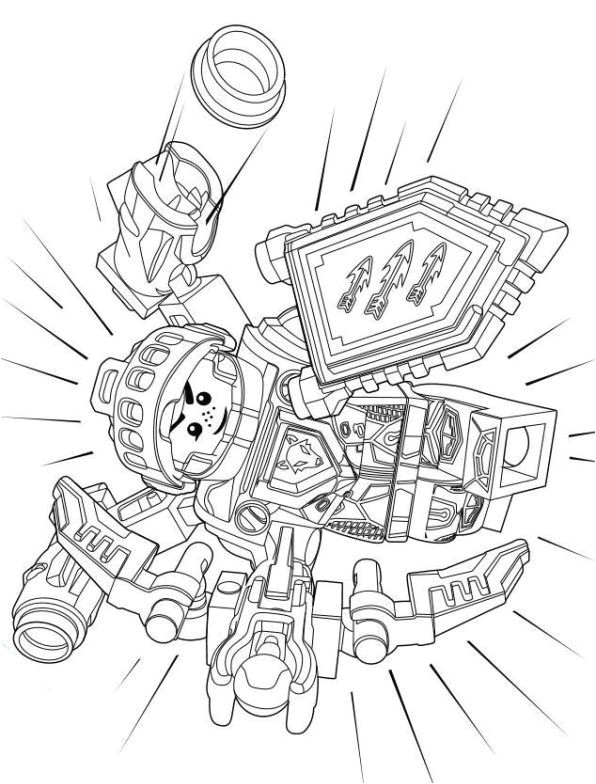 Livre Coloriage Marvel Nexo Knights Malvorlagen 01 Ausmalbilder Pinterest