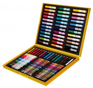 Malette A Coloriage Crayola Crayons De Couleurs Et Feutres Mallette De