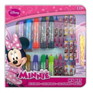 Malette Coloriage Reine Des Neiges Minnie Malette De Coloriage Transparente "my Art" Achat Vente
