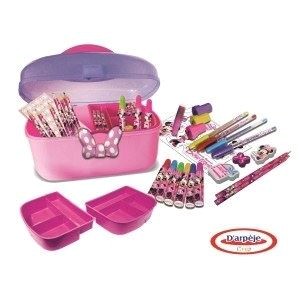 Malette De Coloriage Minnie Minnie Vanity Set Coloriage 60 Pces Achat Vente Jeu De