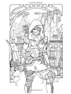 Materiel Coloriage Adulte Grimm Fairy Tales Adult Coloring Book Different Seasons