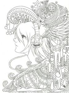 Modele De Coloriage Pour Adulte 9 Best Fantasy Images On Pinterest