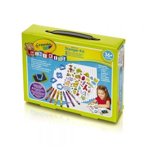 Mon 1er Coffret De Coloriage Et Gommettes Mini Kids Mon 1er Kit De Tampons Crayola Jouets & Activités Créatives