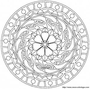 Mon-coloriage.com 436 Best Mandala S Images On Pinterest