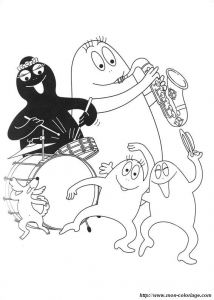 Mon-coloriage.com 60 Best Barbapapa Images On Pinterest