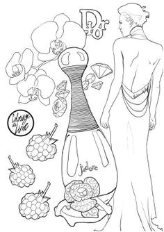 My Fashion Coloriage Coloriage Jean Paul Gaultier Classique