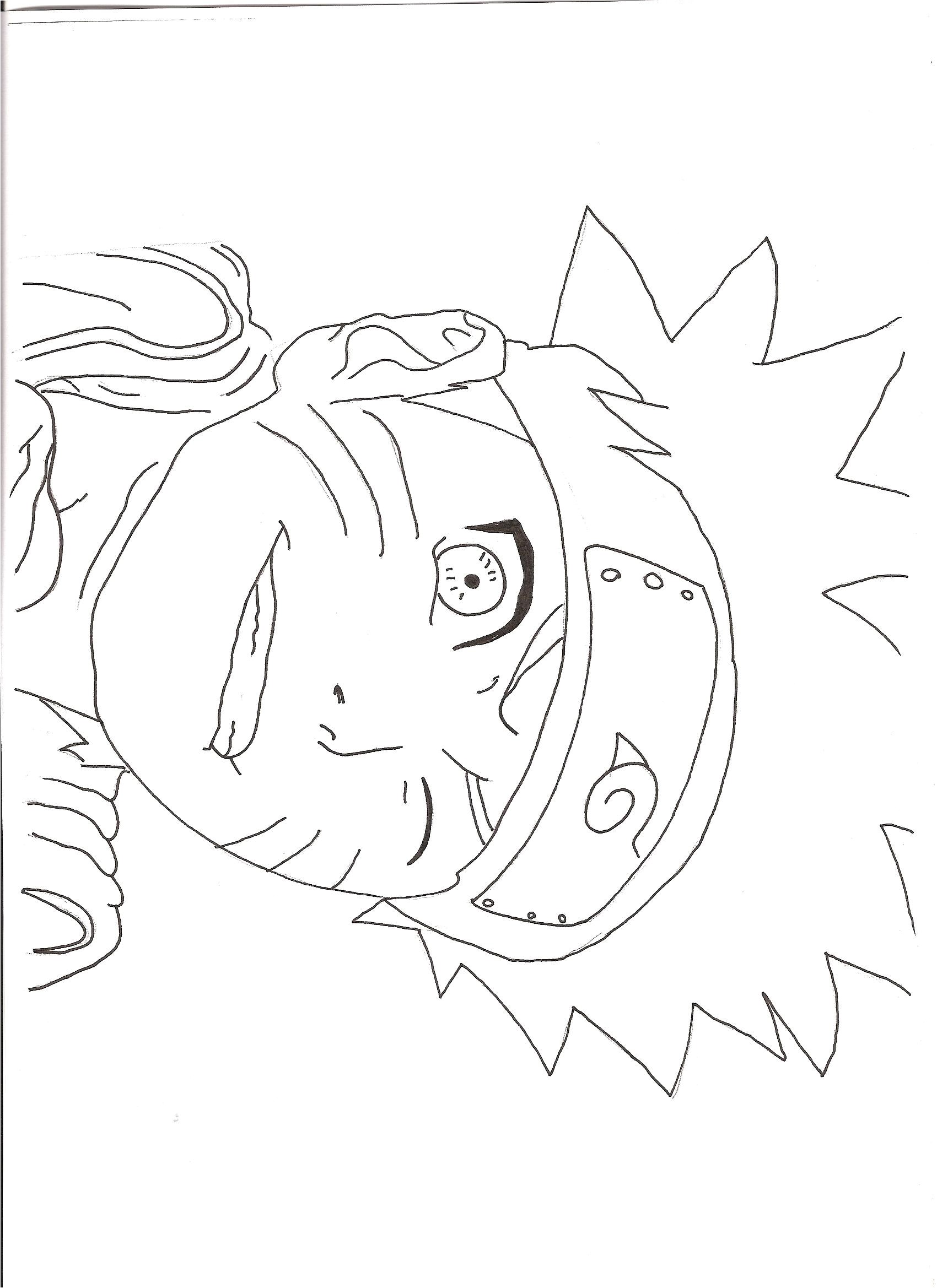 Naruto Kyubi Coloriage Coloriage  Imprimer Naruto Kyubi Dernier Mod¨le Jeux De Coloriage