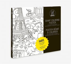 Poster Geant Coloriage Paris Poster