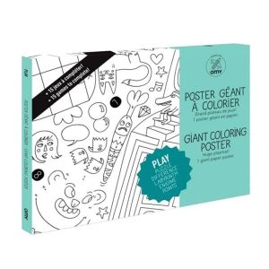 Poster Geant Coloriage Poster Géant Colorier Play