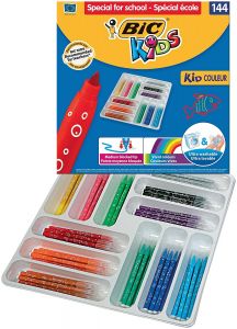 Quel Feutre Pour Coloriage Adulte Bic Kids Kid Lot De 144 Feutres Coloriage Encre Ultra Lavable
