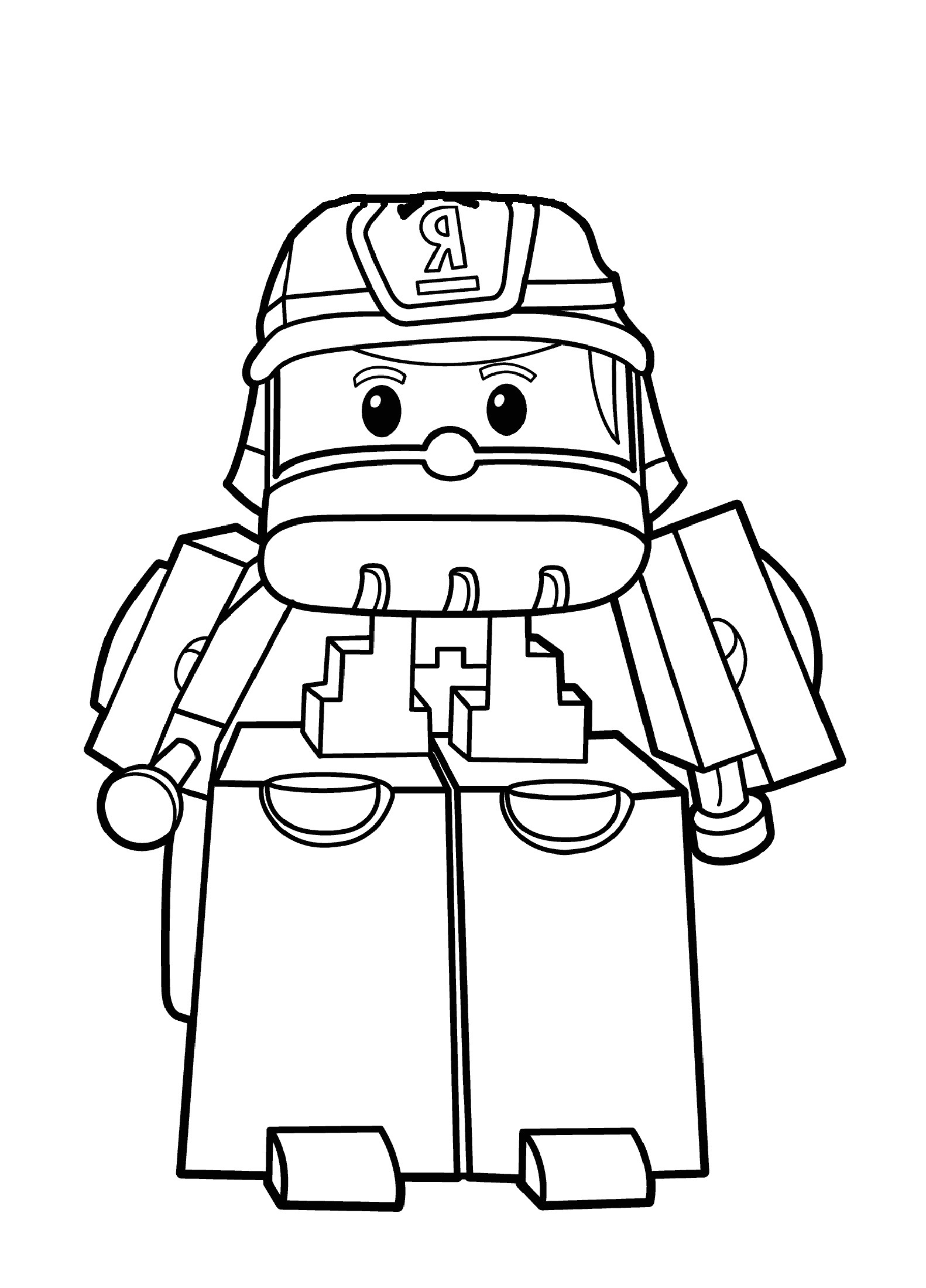 Robocar Poli Coloriage En Ligne Best Robocar Poli Coloriage Gratuit