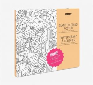Rouleau De Coloriage Geant Poster Géant Colorier Home