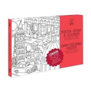 Rouleau De Coloriage Geant Poster Géant Colorier Londres