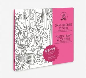 Rouleau De Coloriage Geant Poster Géant Colorier New York