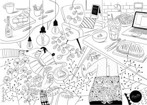 Set De Table Coloriage à Imprimer Set De Table Coloriage Imprimer Set De Table Coloriage Imprimer