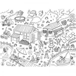 Set De Table Coloriage à Imprimer Table De Dessin Enfant Conception De La Maison Moderne Luvulu