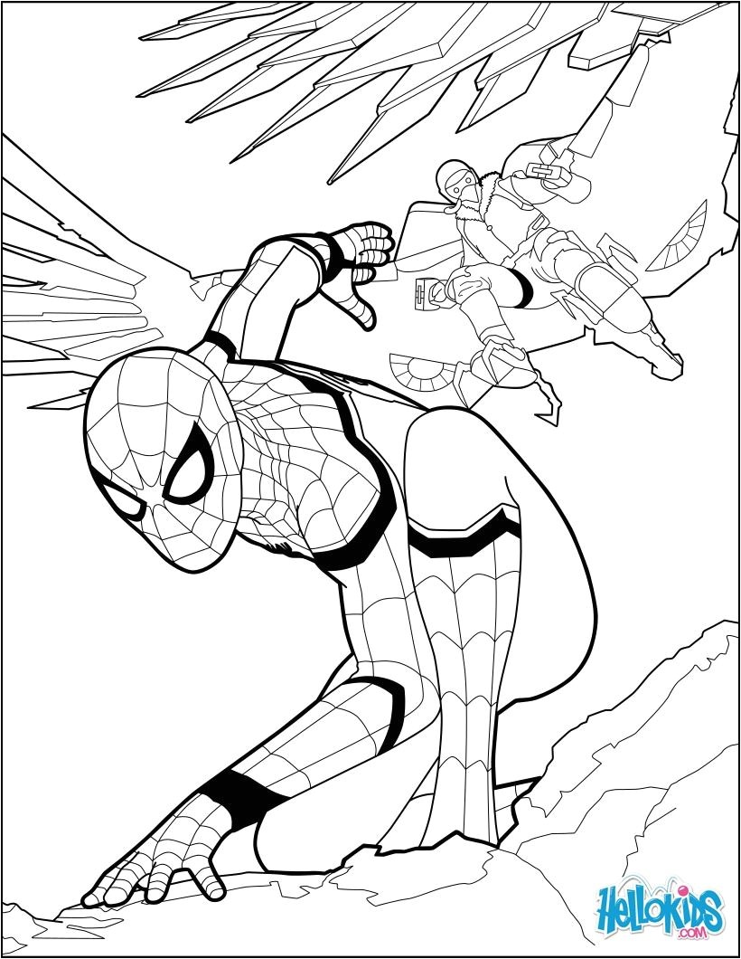 Site De Coloriage En Ligne Colorear En L­nea Marvel Pinterest