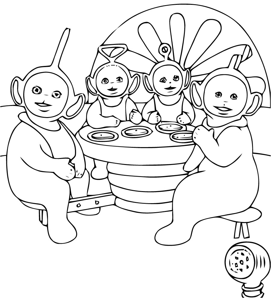 Teletubbies Coloriage A Imprimer Coloriages Teletubbies 1 Coloriage Teletubbies Coloriages Pour