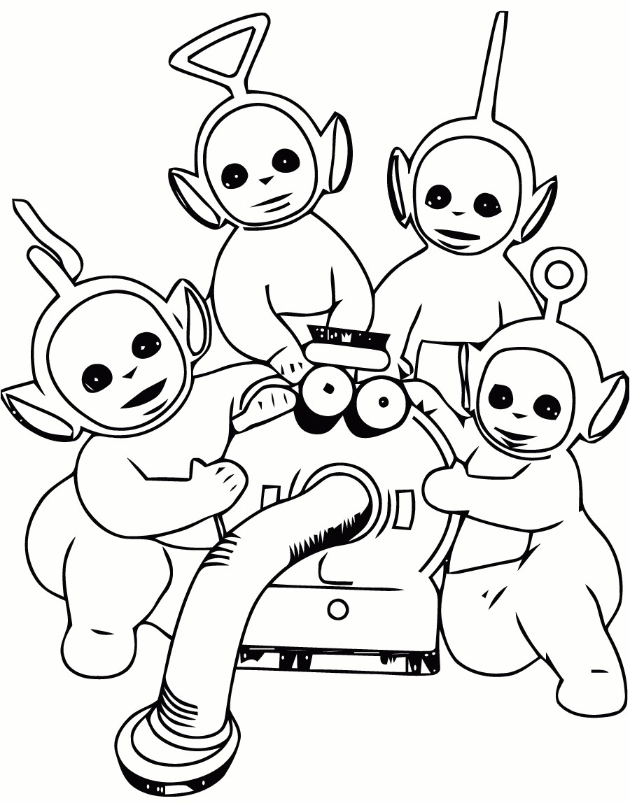 Teletubbies Coloriage A Imprimer Coloriages Teletubbies 3