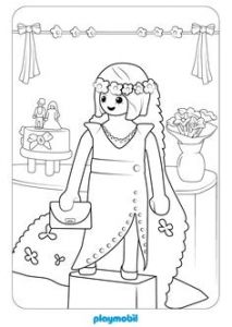 Tipi Coloriage Coloriage Playmobil Colorier Dessin Imprimer