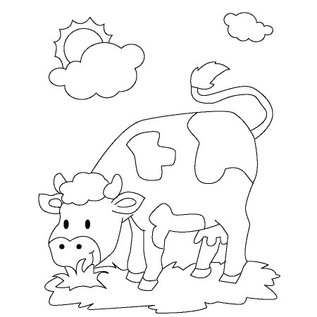 Vache Qui Rit Coloriage Dessin Vache Qui Rit