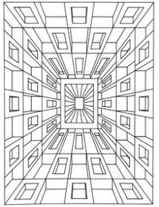 Vasarely Coloriage Vasarely This is Amazing Inspiration for A Quilt