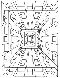 Vasarely Coloriage Vasarely This is Amazing Inspiration for A Quilt