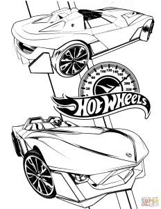 Coloriage 4x4 Hot Wheels Coloriages Hot Wheels