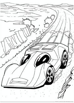 Coloriage 4×4 Hot Wheels Image   Colorier D Un Gros 4×4 S élan§ant Dans La Boue
