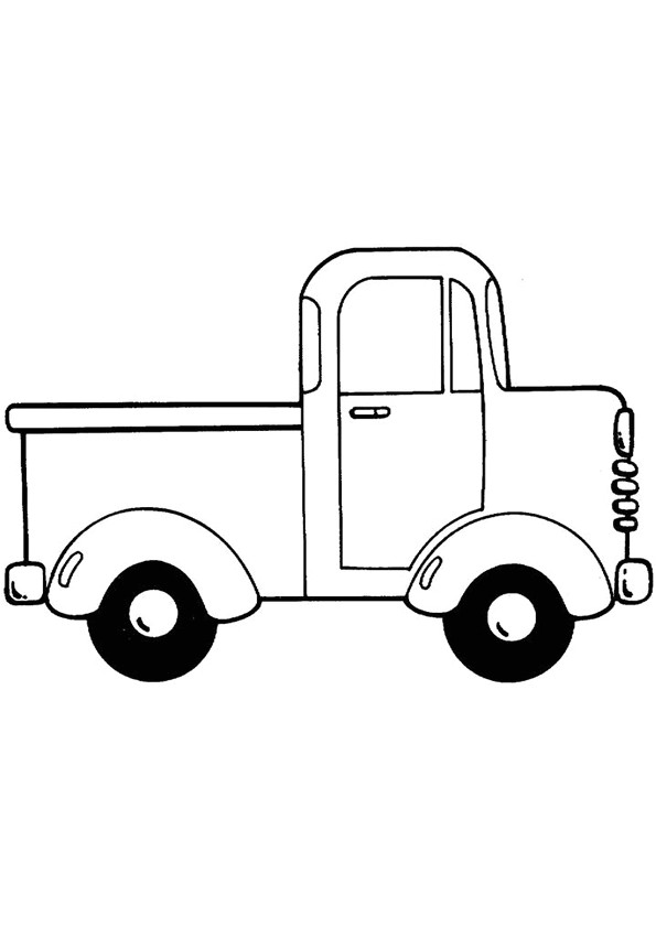 Coloriage 4×4 Pick Up Coloriage D Une Voiture 4×4 Pick Up