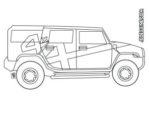 Coloriage 4x4 Police 34 Dessins De Coloriage 44 A Imprimer Dessin Dessiner Police