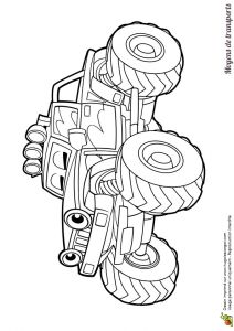 Coloriage 4x4 Police Coloriage Moyens De Transport Le Beau 4x4