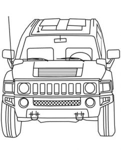 Coloriage 4x4 Pompier Dessin Colorier 4x4 Pompier