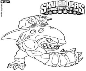 Coloriage à Imprimer Gratuit De Skylanders Coloriage Skylanders   Imprimer 2