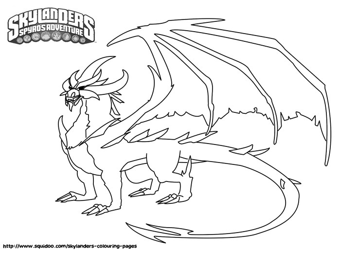 Coloriage à Imprimer Gratuit De Skylanders Coloriage Skylanders Les Beaux Dessins De Dessin Animé   Imprimer