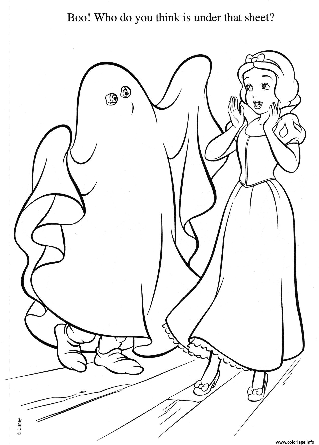 Coloriage à Imprimer Vaiana Gratuit Coloriage Disney Princess Halloween Dessin