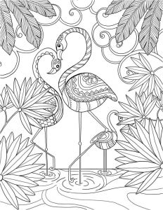 Coloriage Adulte Flamant Rose 552 Best Mandala Images On Pinterest