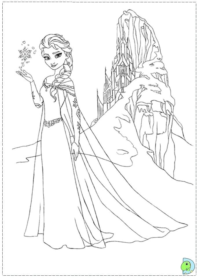 Coloriage Anna Reine Des Neiges à Imprimer Gratuit Frozen Pictures to Print