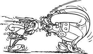 Coloriage astérix Et Obélix Aux Jeux Olympiques Awesome asterix Obelix Streit Coloring Page Wecoloringpage